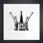 Quadro da Parete Moderno in Legno e Resina Realizzato in Italia - Corona Viadurini