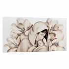 Quadro di design moderno in rilievo su tela made in Italy Sole Viadurini