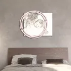 Quadro in Legno con Stampa di Donna con Bambino Made in Italy - Taiwan Viadurini