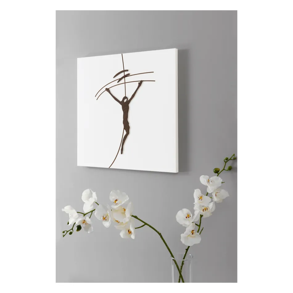 Quadro Inciso a Laser  che Raffigura il Messia Made in Italy - Ahmya Viadurini