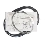 Quadro Inciso a Laser con Bacio di Maria a Gesù Made in Italy - Sylvie Viadurini