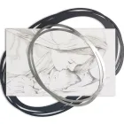 Quadro Inciso a Laser con Bacio di Maria a Gesù Made in Italy - Sylvie Viadurini