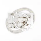 Quadro Inciso a Laser con Bacio di Maria a Gesù Made in Italy - Sylvie Viadurini