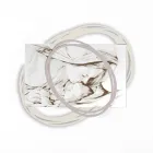 Quadro Inciso a Laser con Bacio di Maria a Gesù Made in Italy - Sylvie Viadurini