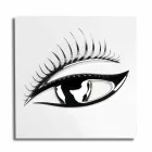 Quadro Moderno Artigianale in Legno, Acciaio e Resina Made in Italy - Occhio Viadurini