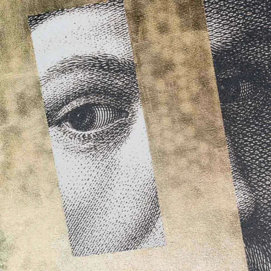 Quadro Moderno in Tela Stampata con Decoro in Foglia Oro Made in Italy - Vinci Viadurini