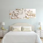 Quadro Realizzato con il Laser che Raffigura la Creazione  Made in Italy - Pirucchio Viadurini