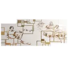 Quadro Realizzato con il Laser che Raffigura la Creazione  Made in Italy - Pirucchio Viadurini