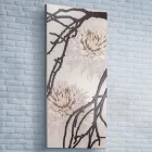 Quadro Realizzato con il Laser con Fiore di Dalia Made in Italy - Taka Viadurini