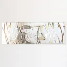 Quadro Rettangolare Realizzato con Laser con Dea e Bambino Made in Italy - Nagi Viadurini