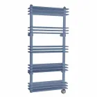 Radiatore Elettrico Design a Parete Verticale Moderno fino a 700 Watt - Shelf Viadurini