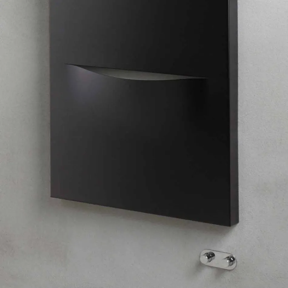 Radiatore Idraulico Verticale Design in Acciaio Moderno fino a 850 W - Cut Viadurini