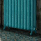 Radiatore termoarredo idraulico in ghisa decorato Tiffany Scirocco H Viadurini