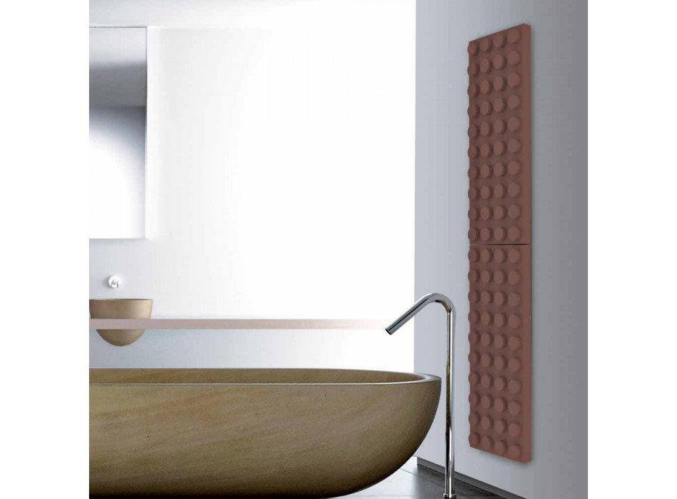 Radiatore termoarredo lego elettrico di design Brick by Scirocco H  Viadurini