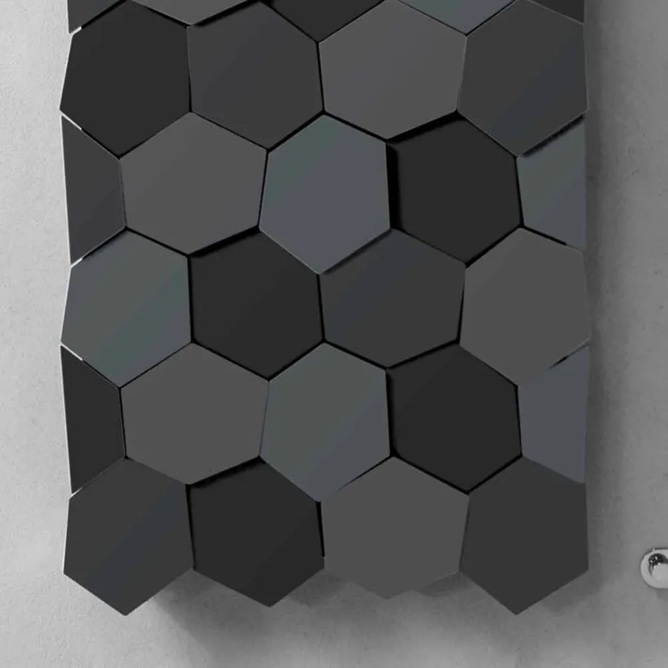 Radiatore Termoarredo Moderno in Acciaio Design Verticale 834 Watt - Honey Viadurini