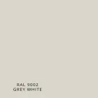 Radiatore Verticale di Design in Acciaio Bianco Grigiastro fino a 839 W - Ice Viadurini