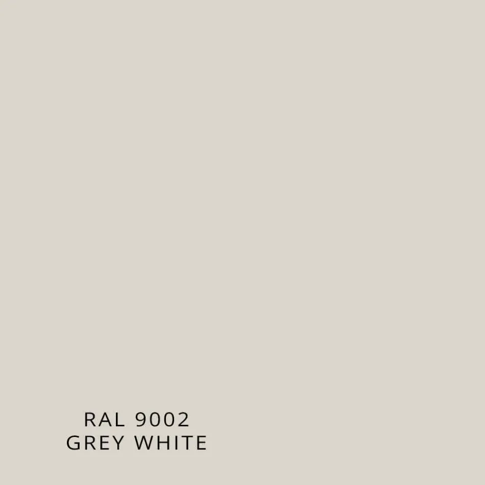 Radiatore Verticale di Design in Acciaio Bianco Grigiastro fino a 839 W - Ice Viadurini