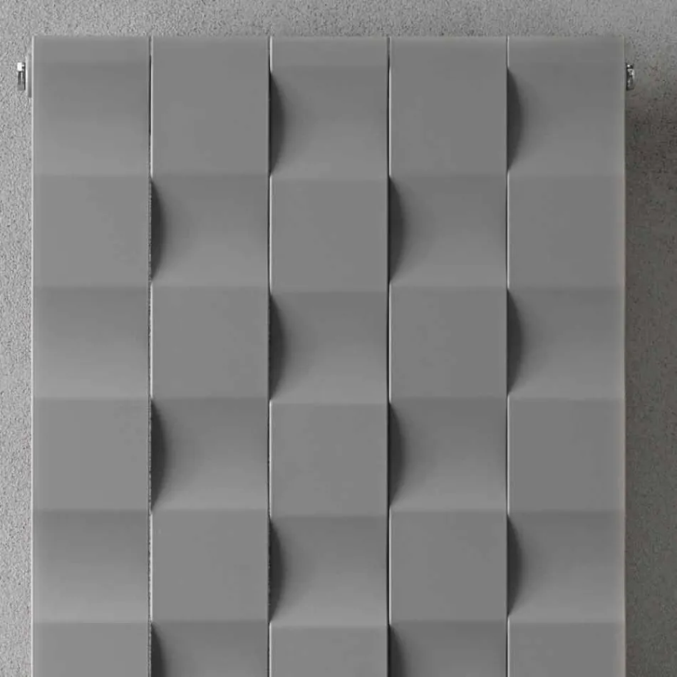 Radiatore Verticale Idraulico a Parete di Design Moderno fino 898 Watt - Air Viadurini