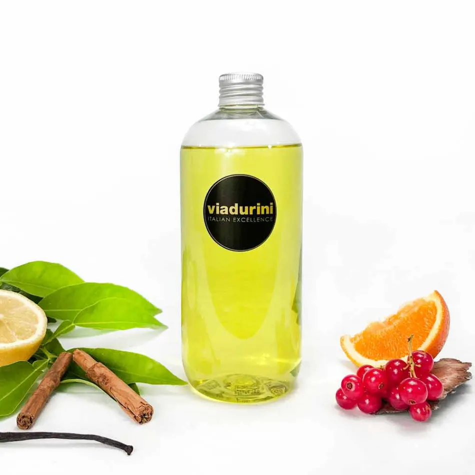 Refill Mandarino Cannella Diffusore Ambiente Bastoncini 500 ml o 1 lt Maddalena Viadurini