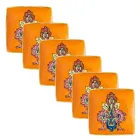 Rosenthal Versace Alphabet 6 Coppette Quadre Piane in Porcellana - Alphabet Viadurini