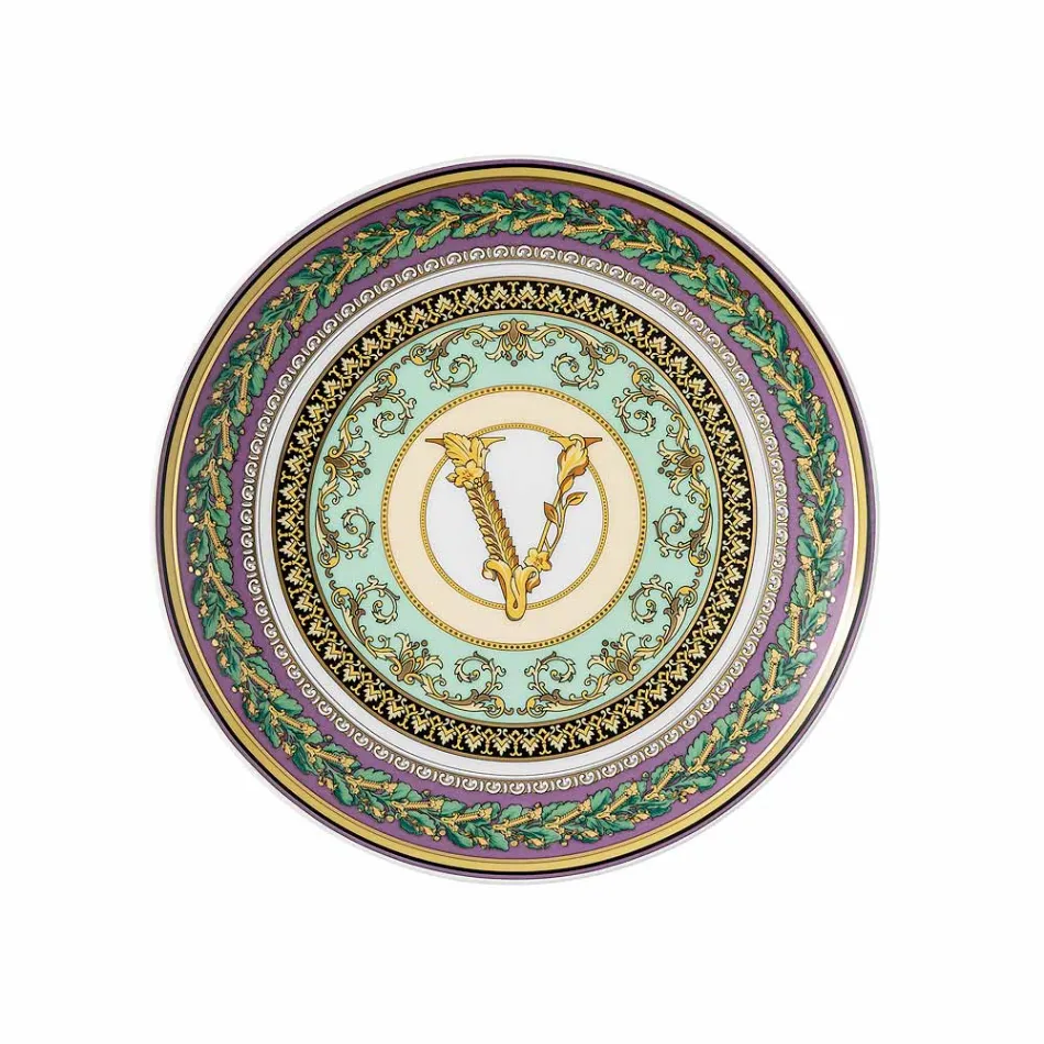 Rosenthal Versace Barocco Mosaic 4 Piatti Piani Diametro 17 cm - Mosaic Viadurini