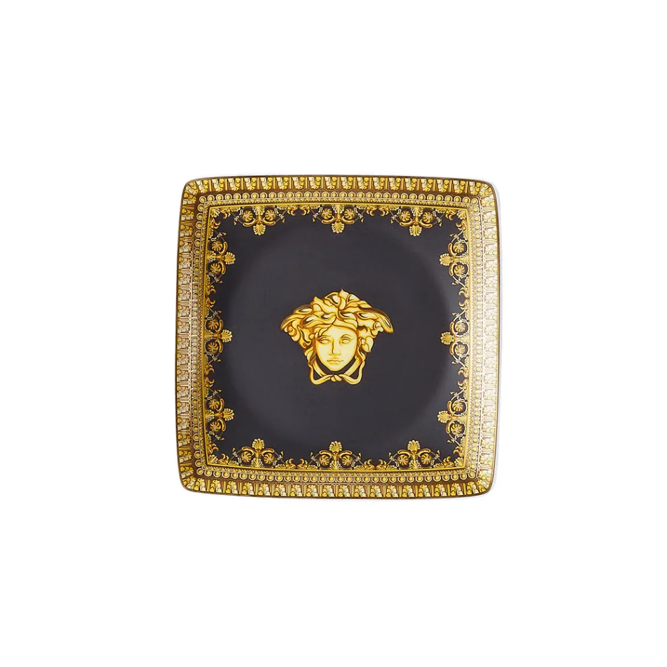 Rosenthal Versace I Love Baroque 6 Coppette Quadre Piane in Porcellana - Baroque Viadurini