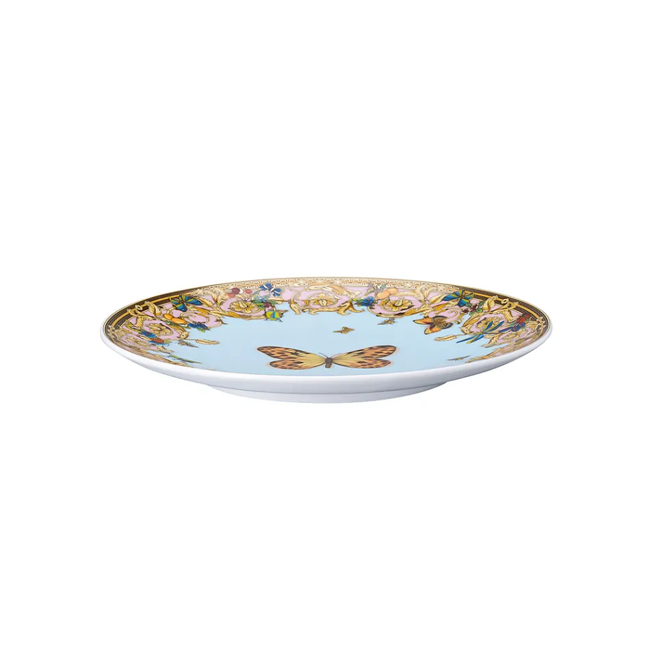 Rosenthal Versace Le Jardin 4 Piatti Piani Diametro 17 cm in Porcellana - Jardin Viadurini