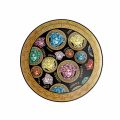 Rosenthal Versace Medusa Amplified Multicolor 4 Piatti Piani - Amplifiedmulticolor