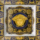 Rosenthal Versace Medusa Blue Coppa 22cm di moderno design porcellana Viadurini