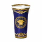 Rosenthal Versace Medusa Blue Vaso di design moderno porcellana 26cm Viadurini
