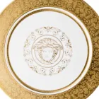 Rosenthal Versace Medusa Gala Gold Piatto segnaposto 33cm porcellana Viadurini