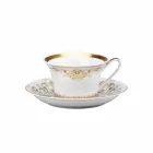 Rosenthal Versace Medusa Gala Gold set tazze in porcellana da tè 6 pzz Viadurini
