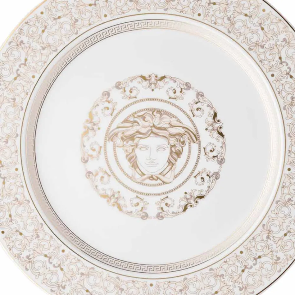 Rosenthal Versace Medusa Gala Piatto segnaposto di design porcellana Viadurini