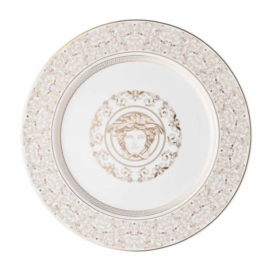 Rosenthal Versace Medusa Gala Piatto segnaposto di design porcellana Viadurini