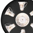Rosenthal Versace Medusa Gala set tazze espresso 6 pezzi in porcellana Viadurini