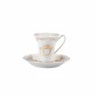 Rosenthal Versace Medusa Gala set tazze espresso 6 pezzi in porcellana Viadurini