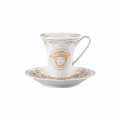 Rosenthal Versace Medusa Gala Tazza da caffè alta di design porcellana