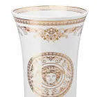 Rosenthal Versace Medusa Gala Vaso di design in porcellana h 34cm Viadurini