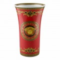 Rosenthal Versace Medusa Rosso Vaso di moderno design porcellana 34cm