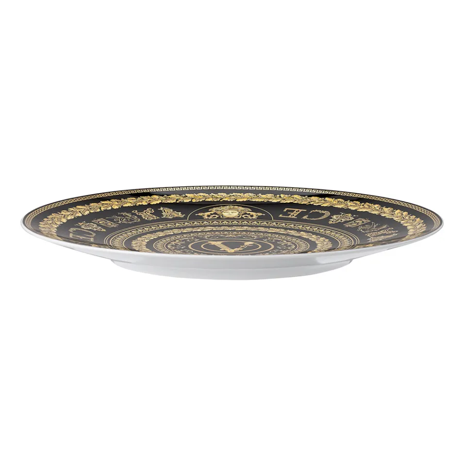 Rosenthal Versace Virtus Gala Piatto Segnaposto Diametro 33 cm in Porcellana - Barocco Viadurini