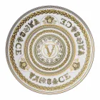 Rosenthal Versace Virtus Gala Piatto Segnaposto Diametro 33 cm in Porcellana - Barocco Viadurini