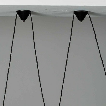 Rosone in ceramica per lampade composizione Battersea 975ST - Toscot Viadurini