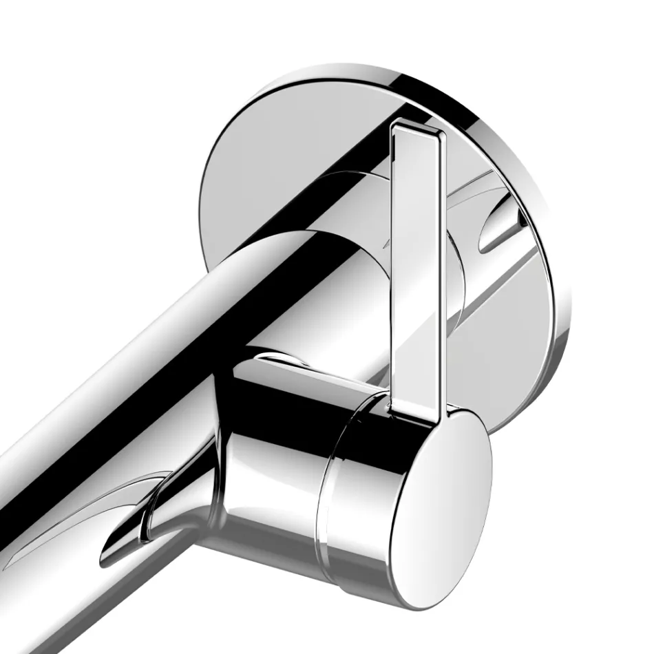 Rubinetteria Incasso a Parete da Lavabo Design Integrato 3 Misure - Erkole
 Viadurini