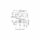 Rubinetto Miscelatore Doccia Design con Deviatore a 3 Vie Made in Italy - Sika Viadurini