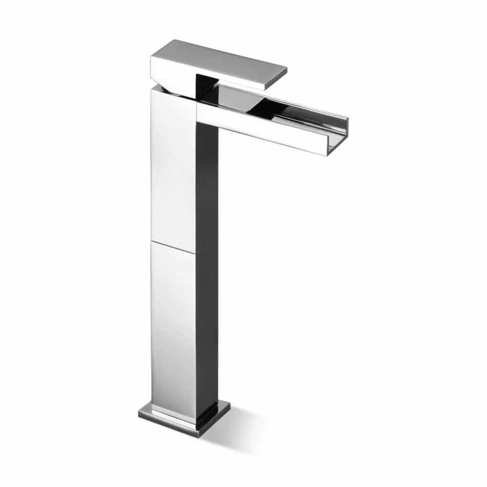 Rubinetto Miscelatore Lavabo di Design con Prolunga 13 cm Made in Italy - Bibo Viadurini