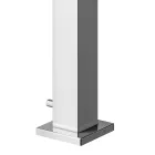 Rubinetto Miscelatore Monocomando per Lavabo Ottone Design Squadrato - Erik Viadurini