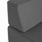 Salotto Angolare per Esterno di Design Moderno in Tessuto Homemotion - Benito Viadurini