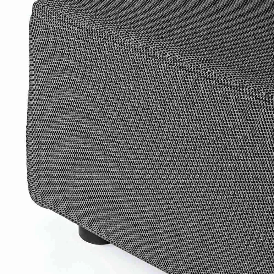 Salotto Angolare per Esterno di Design Moderno in Tessuto Homemotion - Benito Viadurini