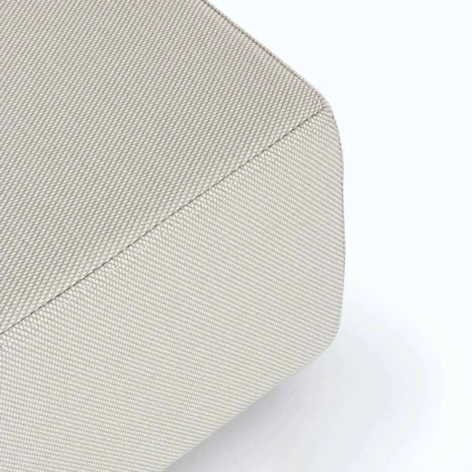 Salotto Angolare per Esterno di Design Moderno in Tessuto Homemotion - Benito Viadurini