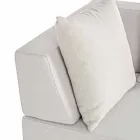 Salotto Angolare per Esterno di Design Moderno in Tessuto Homemotion - Benito Viadurini